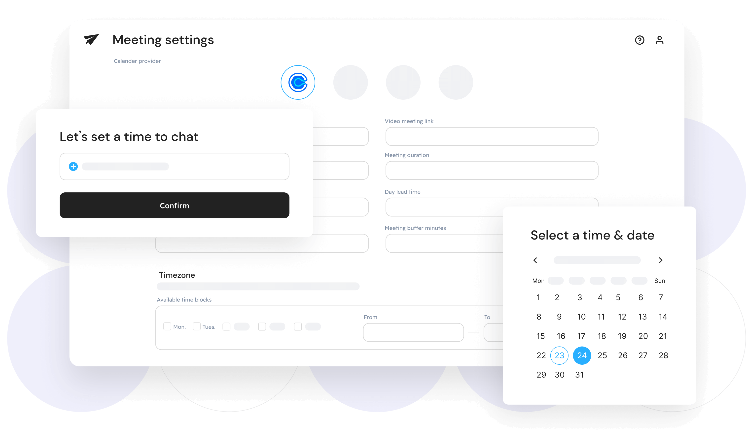 Calendly Integration Postal